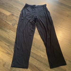 J. Jill Wearever Black Straight Leg Pants  Small S EUC